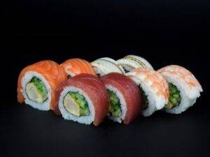 California GOLD RAINBOW ROLL
