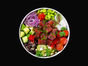 ASIAN MAGURO POKE BOWL