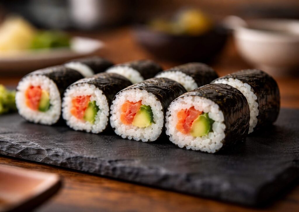 Jak przygotować nori do sushi? Którą stroną je ułożyć?