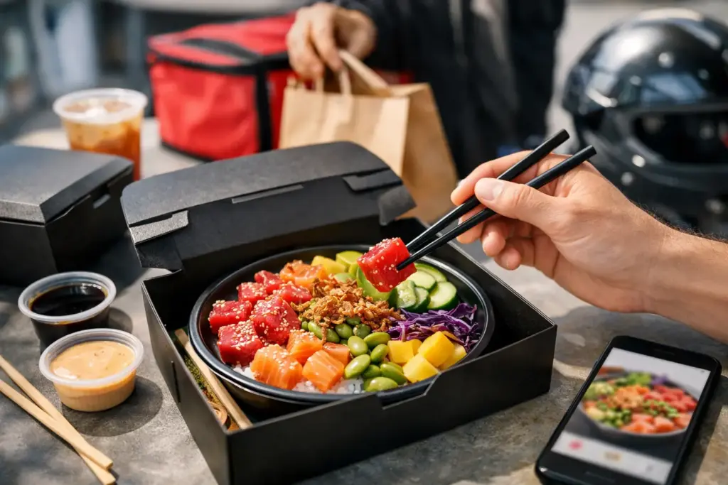 Poke bowl Warszawa dowóz – jak wybierać dobrze