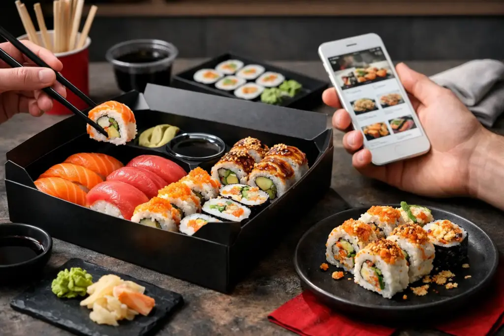 Sushi na wynos Kraków – co zamówić i kiedy