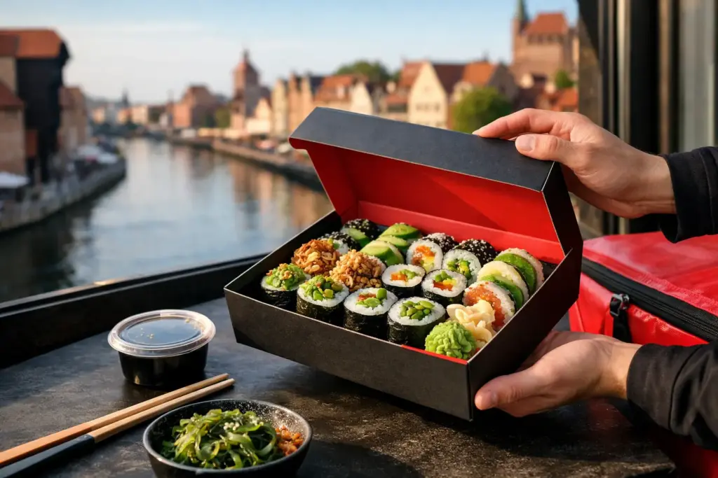 Sushi wegetariańskie w Gdańsku z dowozem