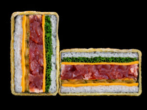 SUSHI BURGER MAGURO
