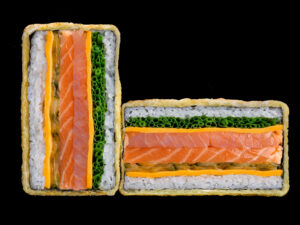 SUSHI BURGER SAKE KUNSEY