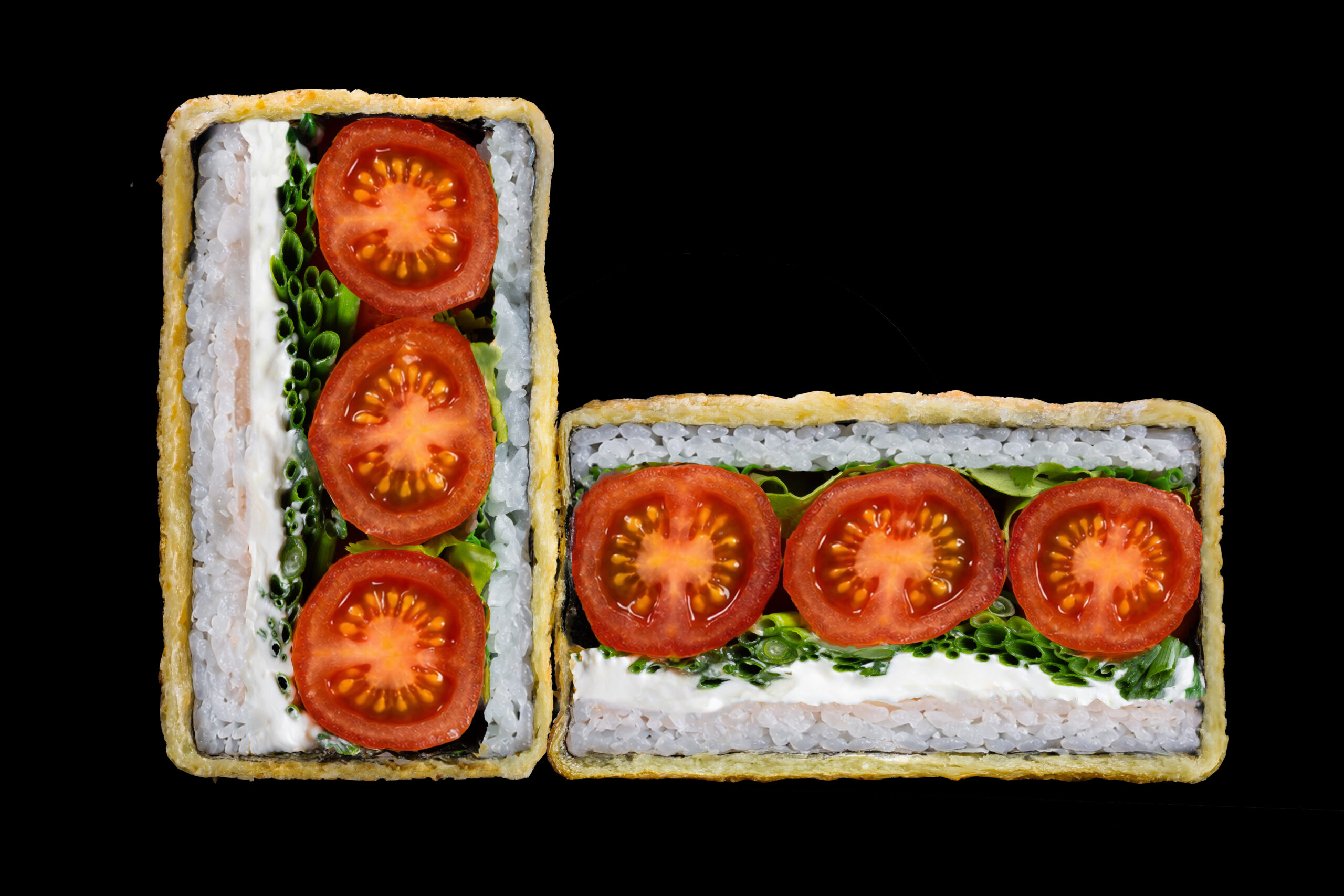 SUSHI BURGER VEGE SUSHI BURGER VEGE