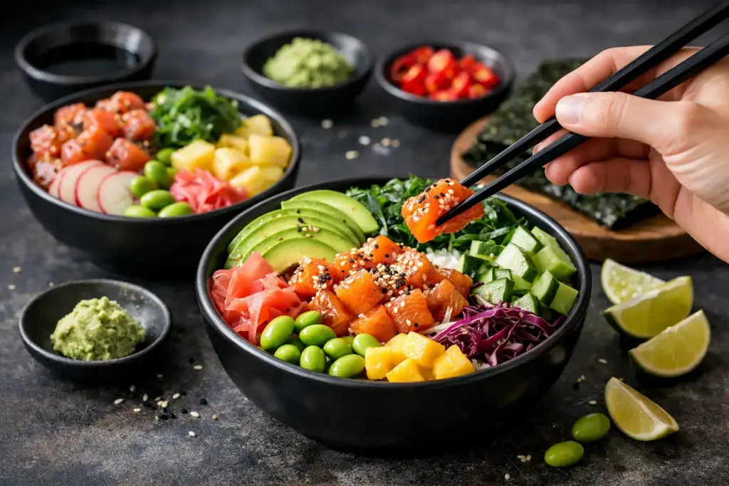 Jak wybrać poke bowl, żeby trafić w smak