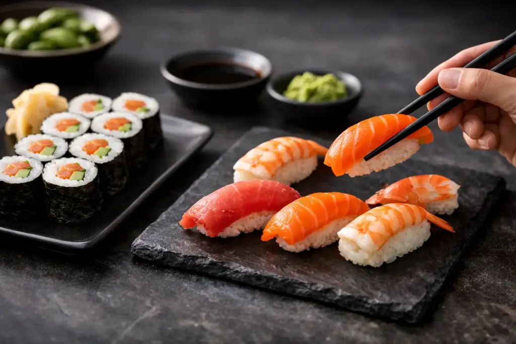 Maki czy nigiri – co wybrać na start?
