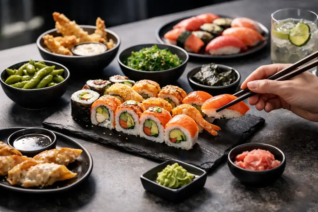 Najlepsze dodatki do zamówienia sushi