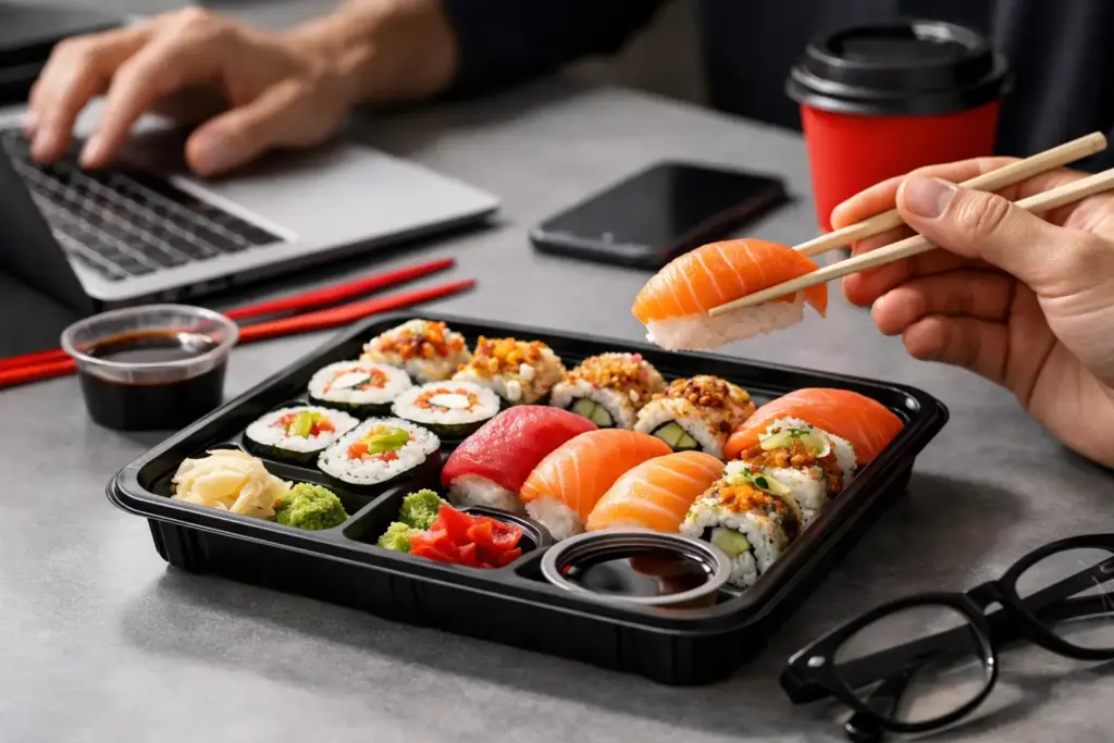 Sushi na lunch do pracy – co wybrać?