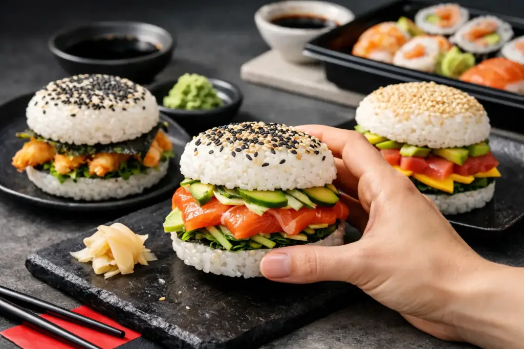 Najlepsze sushi burgery online — jak wybrać?