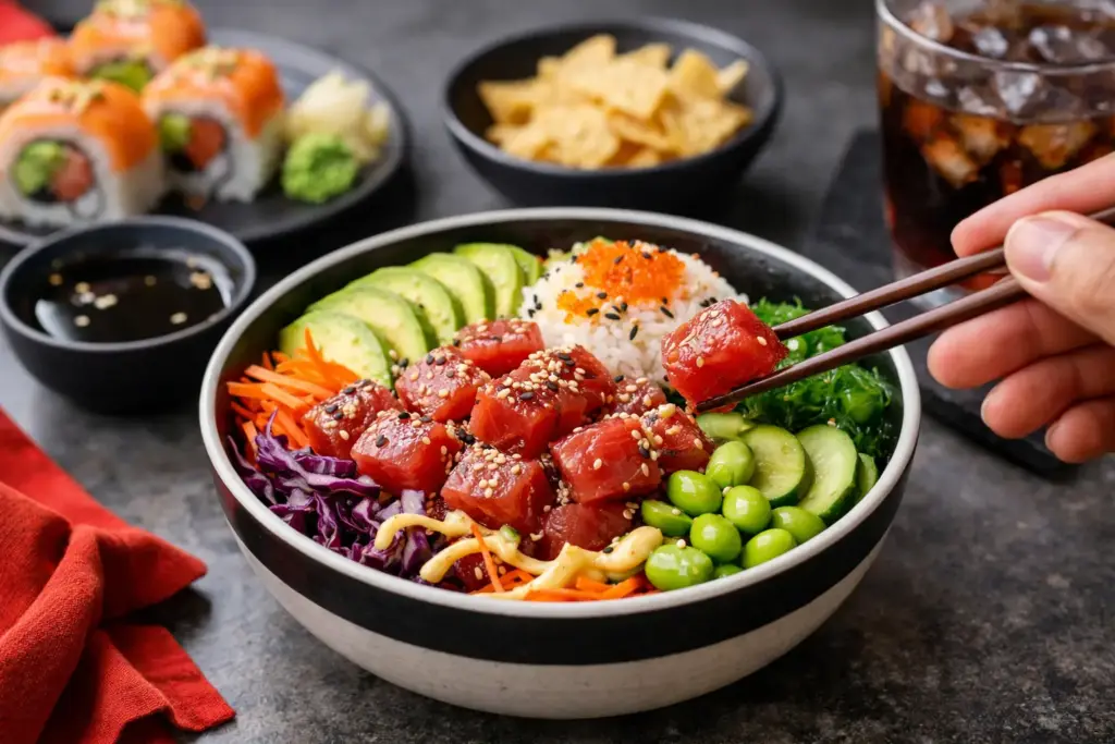 Recenzja poke bowl z tuńczykiem bez ściemy