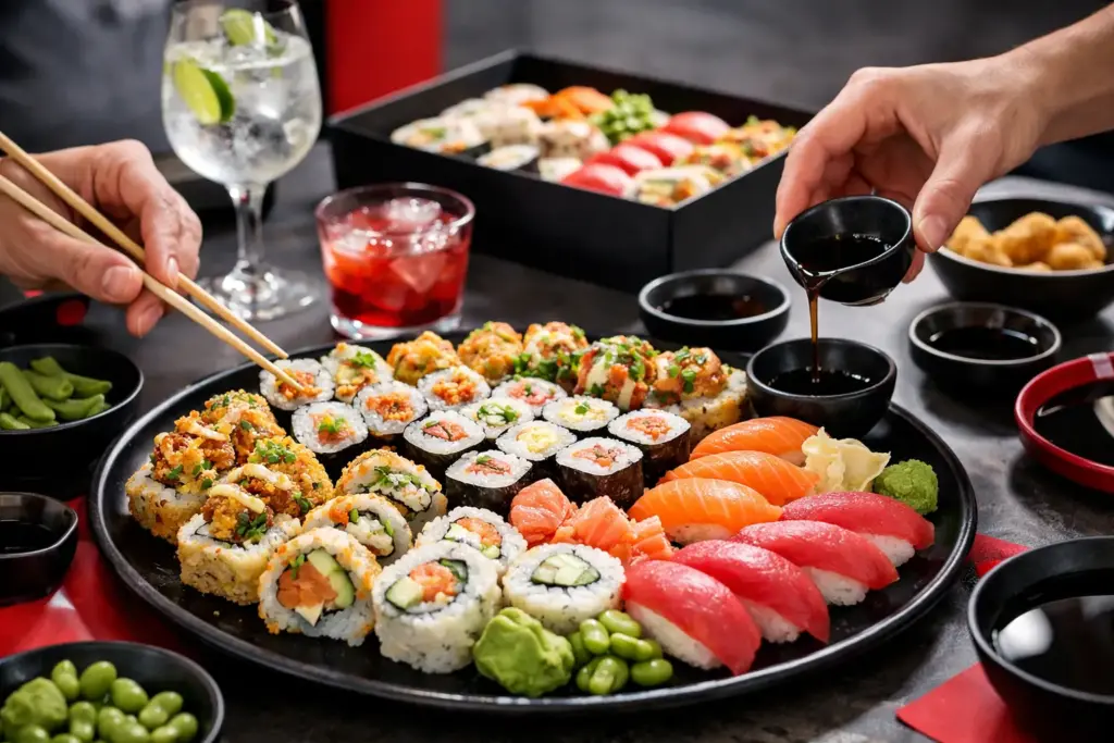 Sushi na domówkę Szczecin – ile zamówić?